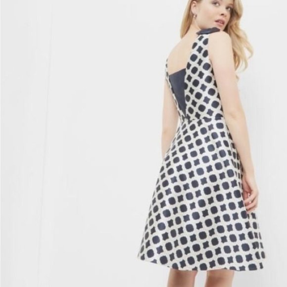 # Ted Baker - Tandi Blushing Rose Geo Floral Dress - Picture 12 of 16